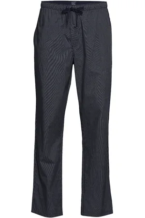 Schiesser Long Pants Hyggebukser Navy