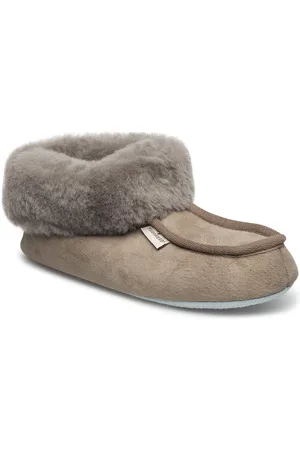 Shepherd Moa Tofflor Slippers Hjemmesko Beige