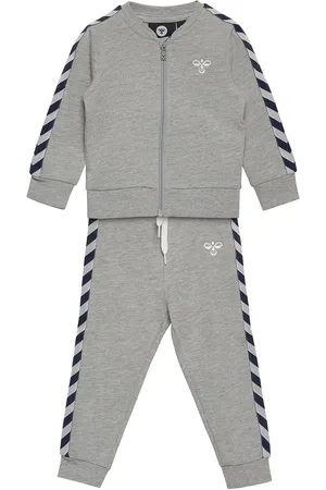 Hummel Hmlbille Tracksuit Sport Tracksuits Grey