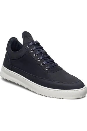 Filling pieces Low Top Ripple Nubuck Low-top Sneakers Blue