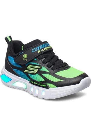 Skechers Boys Flex-Glow - Dezlom Low-top Sneakers Black