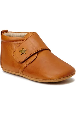 Bisgaard Slippers Shoes Pre-walkers - Beginner Shoes Brown