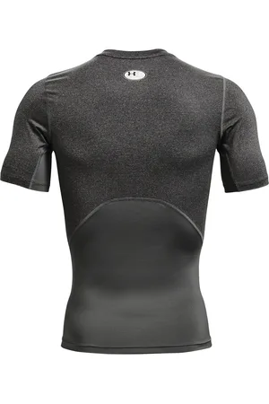 Under Armour Ua Hg Armour Comp Ss Sport T-Kortærmet Skjorte Grey