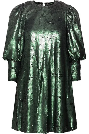 By Malina Rubina Dress Kort Kjole Green
