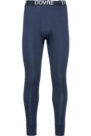 Dovre Wool Long Johns Hyggebukser Blue