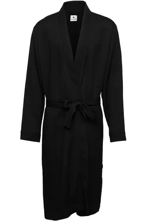 JBS of Denmark Jbs Of Dk Waffel Bathrobe Fsc Morgenkåbe Badekåbe Black
