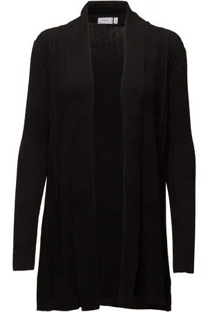 FRANSA Zubasic 61 Cardigan Tops Knitwear Cardigans Black
