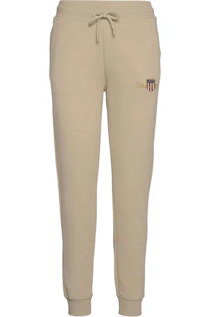 GANT Archive Shield Sweat Pant Bottoms Sweatpants Beige