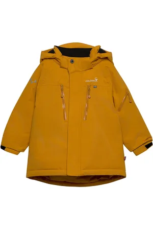 Isbjorn Of Sweden Helicopter Winter Jacket Kids Sport Snow-ski Clothing Snow-ski Jacket Yellow