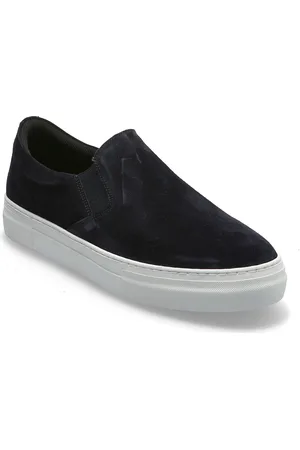 SELECTED Slhdavid Chunky Suede Slipon Sneakers Black