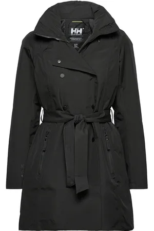 Helly Hansen W Welsey Ii Trench Insulated Sport Coats Trench Coats Black