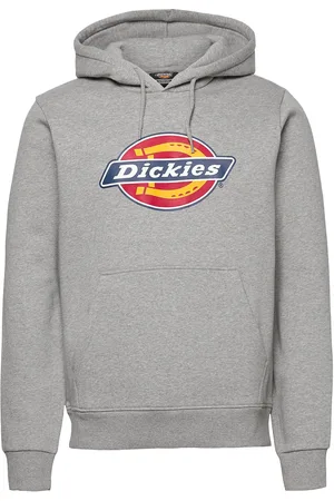 Dickies Icon Logo Hoodie Tops Sweatshirts & Hoodies Hoodies Grey