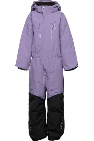Isbjorn Of Sweden Penguin Snowsuit Kids Sport Coveralls Snow-ski Coveralls & Sets Purple