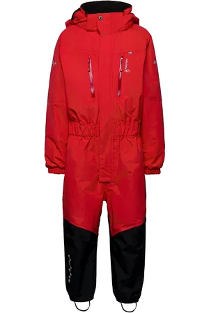 Isbjorn Of Sweden Penguin Snowsuit Kids Sport Coveralls Snow-ski Coveralls & Sets Red