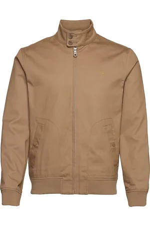 Farah Waldorf Harrington Bomberjakke Jakke Beige