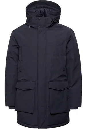 Replay Jacket Relaxed Parka Jakke Navy