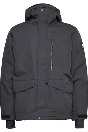Quiksilver Mission Solid Jk Sport Jackets Quilted Jackets Black