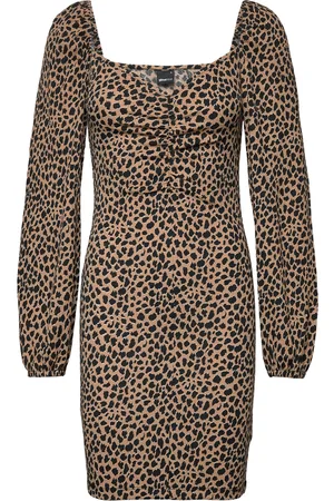 Gina Tricot Wanna Dress Kort Kjole Brown