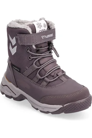 Hummel Snow Boot Tex Jr Sport Winter Boots Winter Boots W. Velcro Purple