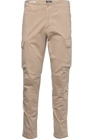 JACK & JONES Jpstace Tucker Cargo Ama Noos Bottoms Trousers Cargo Pants Beige Jack & J S