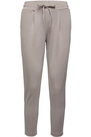Ichi Ihkate Pa Bottoms Trousers Straight Leg Beige