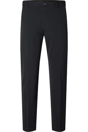 SELECTED Slhslim-Liam Trs Flex Noos Bottoms Trousers Formal Navy