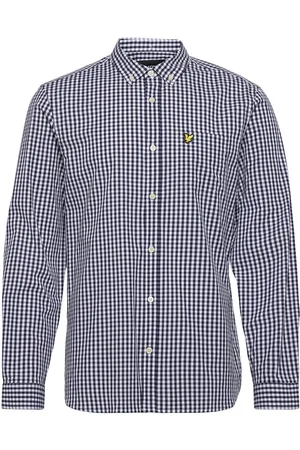Lyle & Scott Ls Slim Fit Gingham Shirt Tops Shirts Casual Multi/patterned