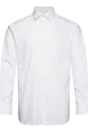SELECTED Slhslimethan Shirt Ls Classic Noos Tops Shirts Business White
