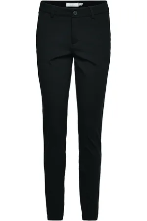 FRANSA Frlano Tessa Pa 1 Bottoms Trousers Slim Fit Trousers Black