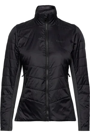 Bergans Rabot V2 Insulated Hybrid W Jacket Black/Solid Charcoal Xs Outerwear Sport Jackets Black