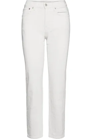 Jeanerica Cw002 Designers Jeans Straight-regular White
