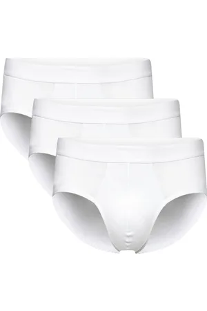 Bread & Boxers 3-Pack Brief Underbukser Y-front Briefs White