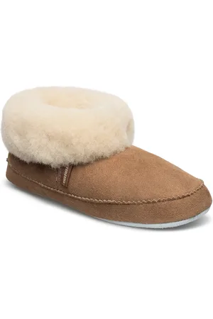 Shepherd Emmy Tofflor Slippers Hjemmesko Beige
