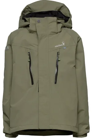 Isbjorn Of Sweden Storm Hardshell Jacket Kids Sport Shell Clothing Shell Jacket Green