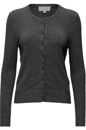 INWEAR Rita Cardigan Tops Knitwear Cardigans Grey