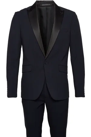 Lindbergh Responsibly Stretch Tuxedosuit Smoking Blue