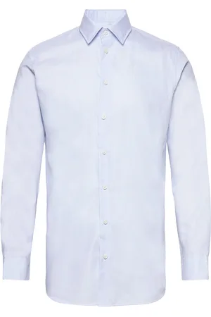 SELECTED Slhslimethan Shirt Ls Classic Noos Tops Shirts Business Blue