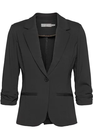 FRANSA Zablazer 1 Blazer Blazers Single Breasted Blazers Black