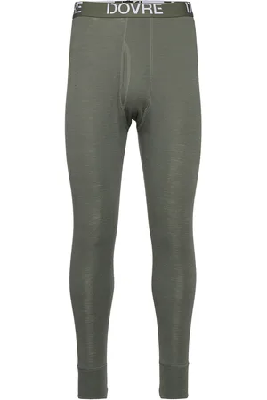 Dovre Wool Long Johns Hyggebukser Green