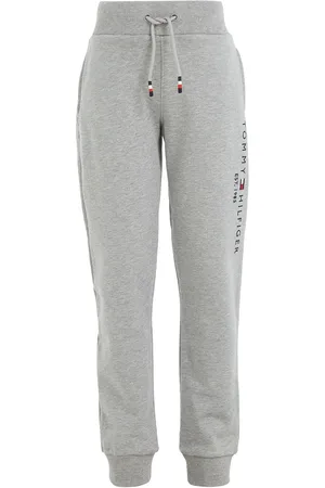 Tommy Hilfiger Essential Sweatpants Bottoms Sweatpants Grey