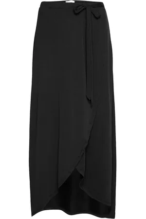 Object Objannie Skirt Noos Skirts Wrap Skirts Black