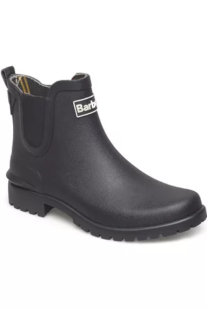 Barbour Wilton Designers Boots Rain Boots Black