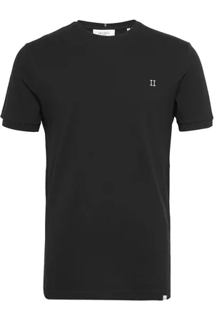 Les Deux Piqué T-Shirt Tops T-Kortærmet Skjorte Black