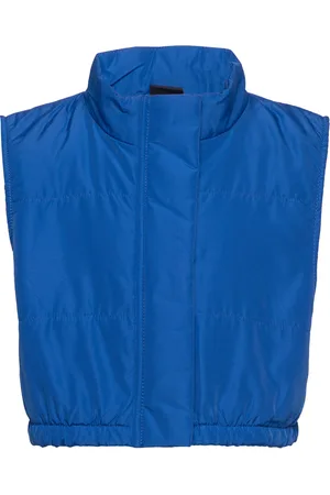 LMTD Nlfmibe Short Vest Foret Vest Blue