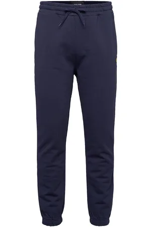 Lyle & Scott Slim Sweat Pant Bottoms Sweatpants Navy
