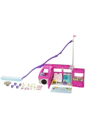 Barbie Dream Camper Vehicle Playset Toys Dolls & Accessories Dolls Accessories Multi/patterned