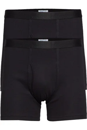 JBS Tights 2-Pack Organic Boxershorts Black
