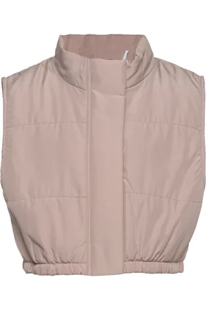 LMTD Nlfmibe Short Vest Foret Vest Burgundy