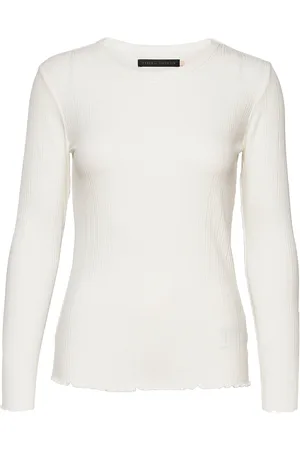 Karen by Simonsen Candacekb Ck Ls Tops T-shirts & Tops Long-sleeved White
