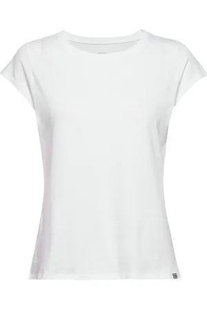 Mads Norgaard Organic Jersey Teasy Tee Fav Tops T-shirts & Tops Short-sleeved White